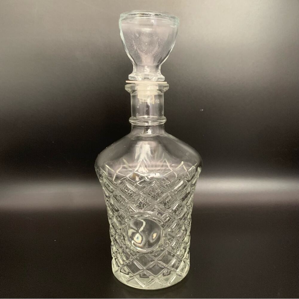 Vintage GC Cut Glass Decanter